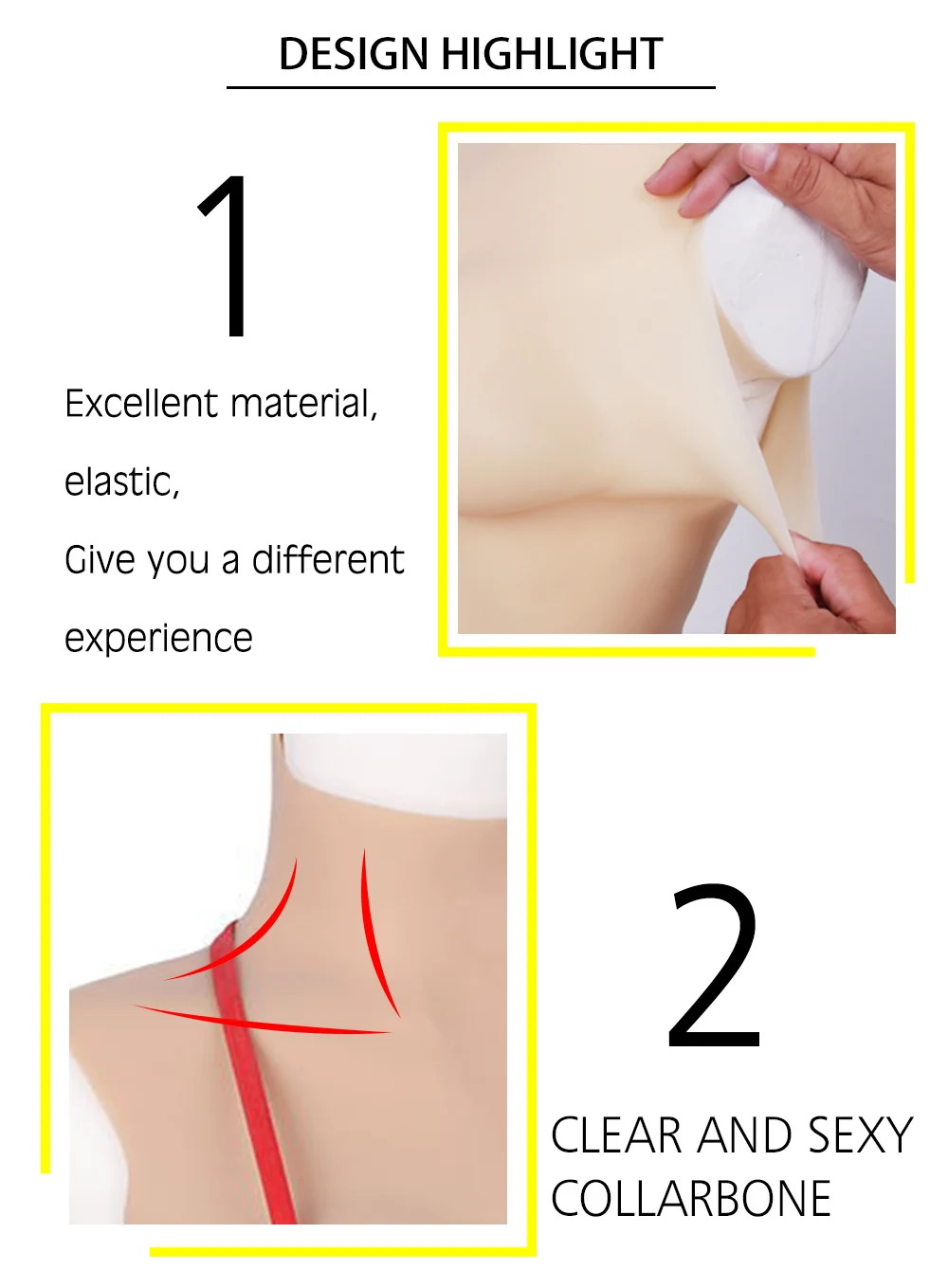 eyung 2019 M-B cups breast forms for crossdressing man male to female with Silk filling Real nipple soft touch silicone breast (3)