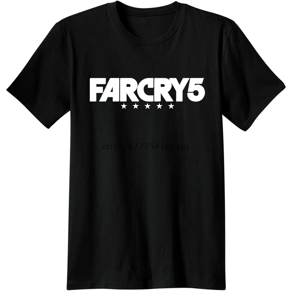 Модные повседневные мужские футболки с логотипом Far Cry 5 Футболки унисекс