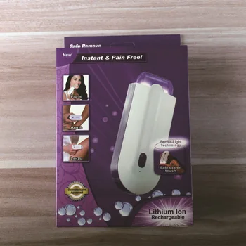 

Drop shipping Customized Touch Sensing Lady Shaver Laser Painless Shaving Instrument Blueray Female Depilator