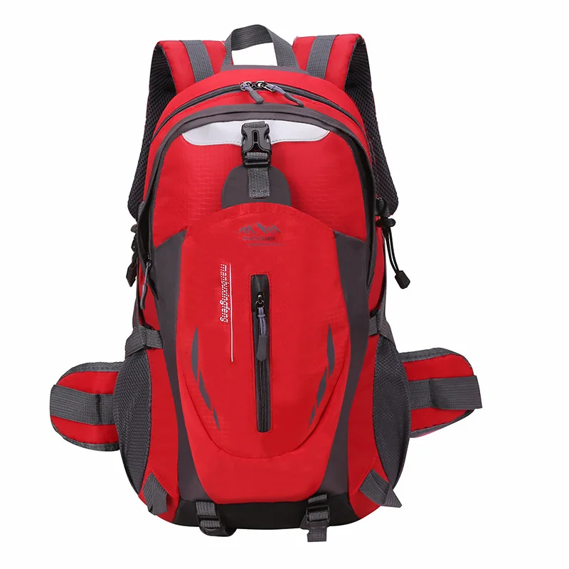 Спортивная сумка На открытом воздухе 40л, тактический рюкзак, водонепроницаемая походная велосипедная сумка, рюкзак для альпинизма, рюкзак для ноутбука, женская мужская дорожная сумка - Цвет: red