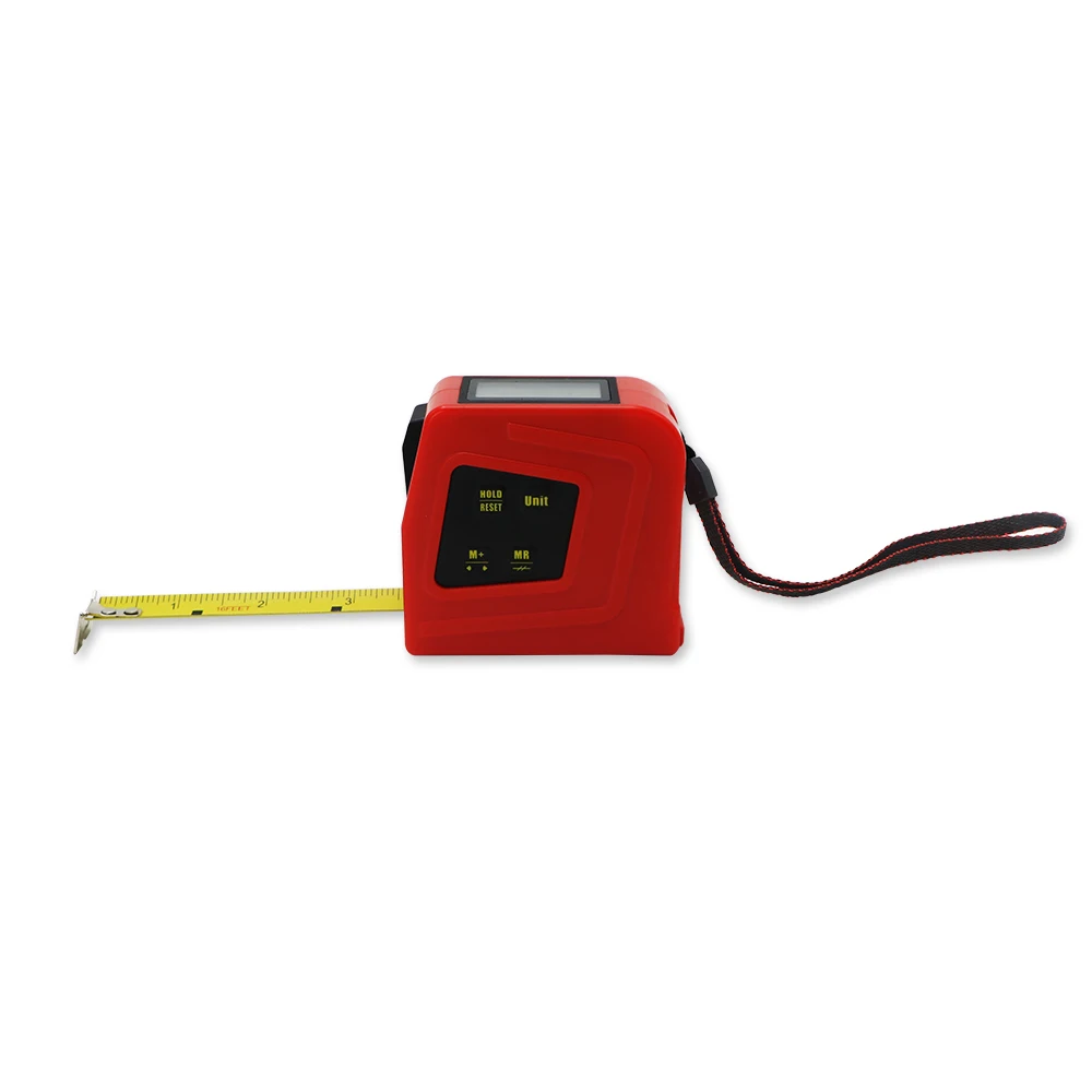 US $22.04 Shahe Digital Tape LCD Display Digital Measure Tape 5m Distance Mete 2In1 Tape Measuring Tools