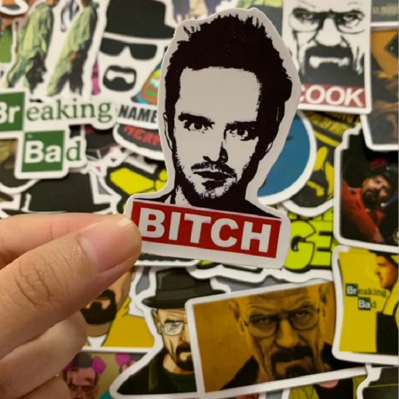 50 шт. U.S. Drama Breaking Bad sticker s Graffiti sticker для багажа скейтборда телефона ноутбука велосипеда стены гитарная наклейка