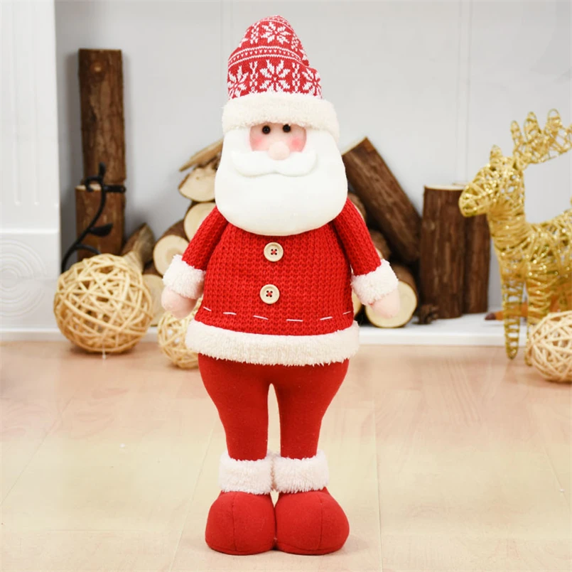 Рождественские украшения Enfeite De Merry Christmas Санта Клаус снеговик лось для кукол