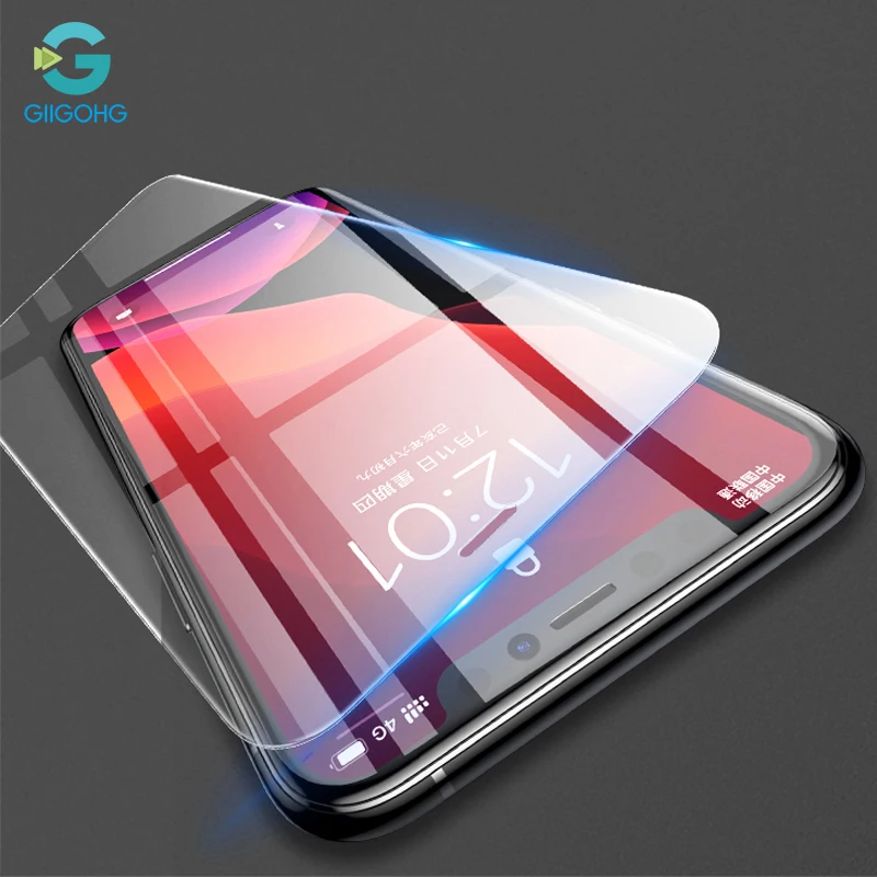 Tempered Glass for iPhone 7 6 6s 8 Plus 11 Pro XS Max XR X Screen Protector Protective 9H Full 7Plus 8P | Мобильные телефоны и