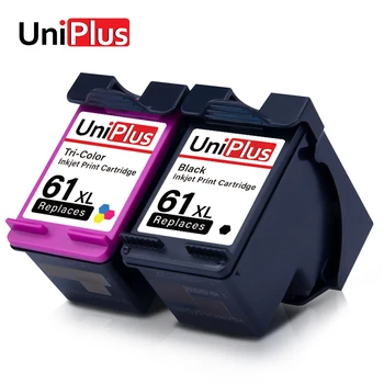 

UniPlus 61XL Ink Cartridge Replacement for HP 61 XL Refilled Ink for HP Injection Printer Deskjet 1000 1010 1015 1050 2514 2540