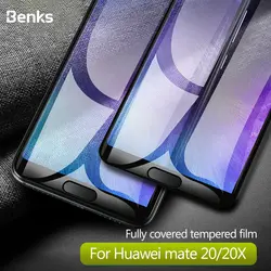 Benks VPRO 3D 0,3 мм закаленное стекло для huawei mate 20 mate 20X изогнутое полное покрытие закаленное стекло HD защитная пленка для экрана