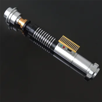 

Luke Skywalker RGB Lightsaber 16 Colors Volume Adjustment 9W LED light saber Metal handle Cool lightsabers with Force