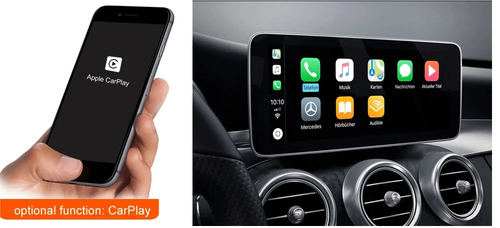 Discount 10.25" Android 8.1 Display for Mercedes Benz C Class W204 2011-2013 Car Radio Monitor GPS Navigation Bluetooth Multimedia Screen 17