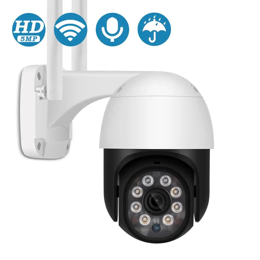 5MP 3MP HD PTZ автоматическое слежение за Wi Fi Камера гуманоид обнаружения ИК Ночное
