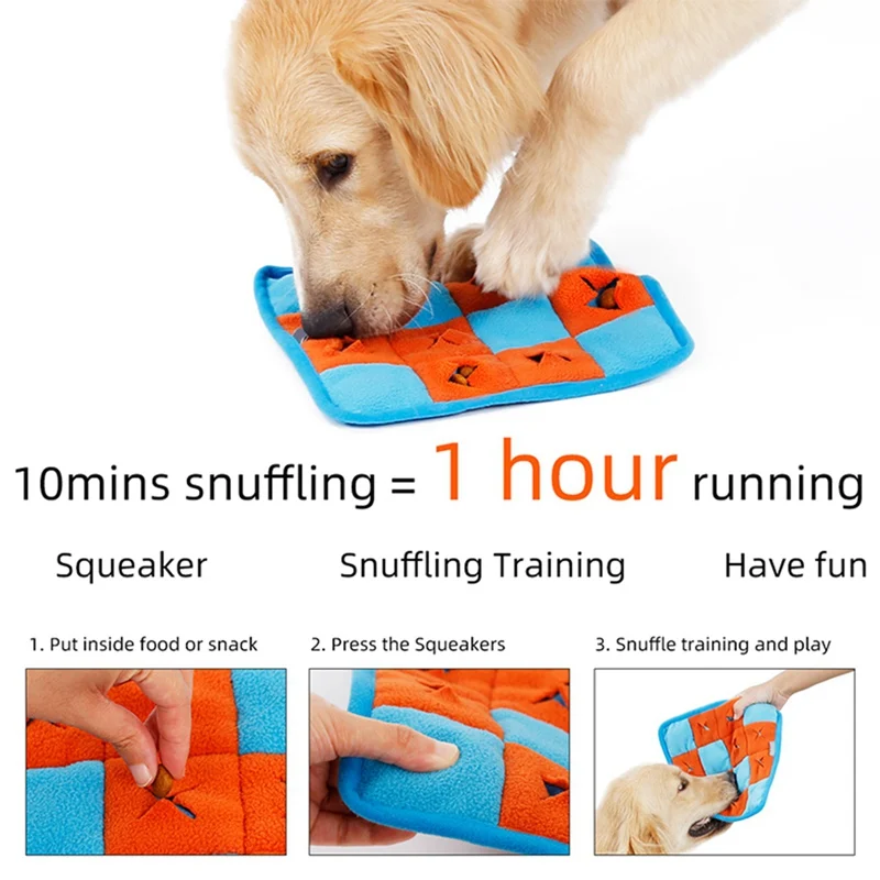 Pet Olfactory учебная площадка щенок собака пищалка игрушка питомец Sniffle игрушка забавный коврик дозатор корма миска для маленькой собаки тренировочные аксессуары