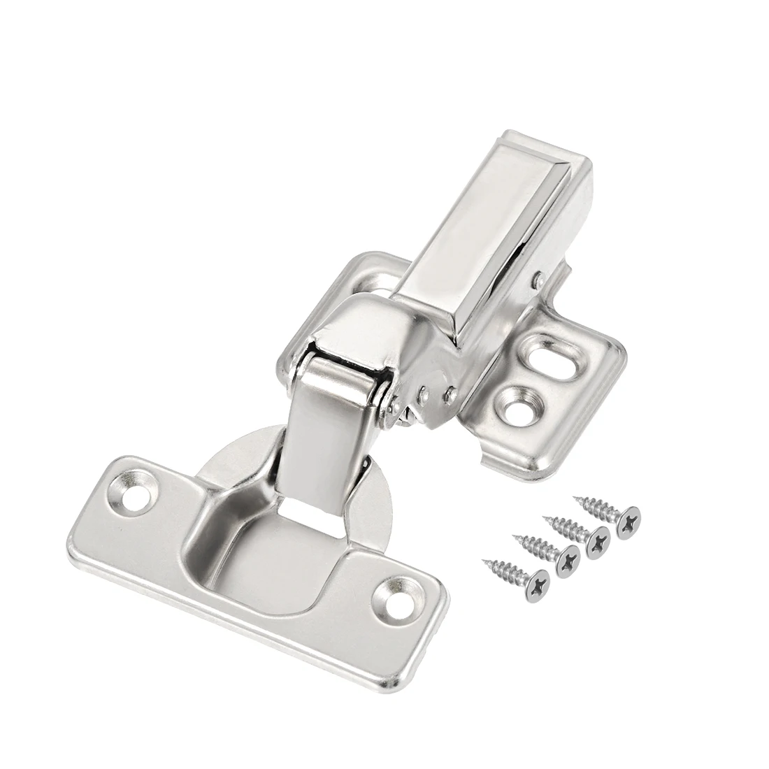 

uxcell Cold Rolled Steel Face Frame Concealed Cabinet Inset Door Hinges w Cover