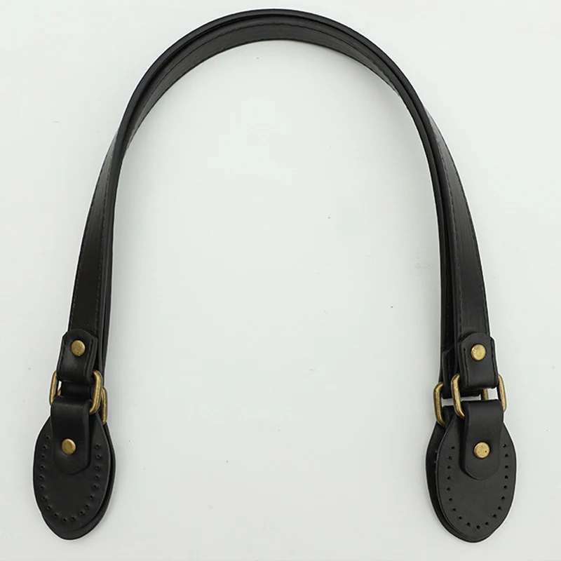 1pc 60cm Handle Bag Straps PU Leather Handle Belt Shoulder Bag Handles Replacement for Handbags Strap DIY Accessories