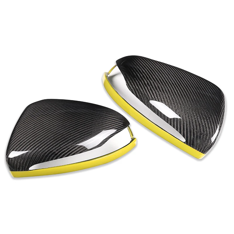 Car Side Rearview Mirror Cap Cover Trim For LHD W205 W213 X253 W222 Mercedes Benz C E GLC S Class made in Real Carbon Fiber
