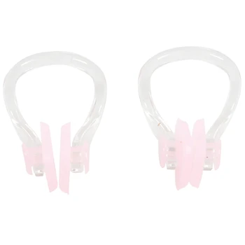 

Protective silicone nose clip pink - 2 pieces