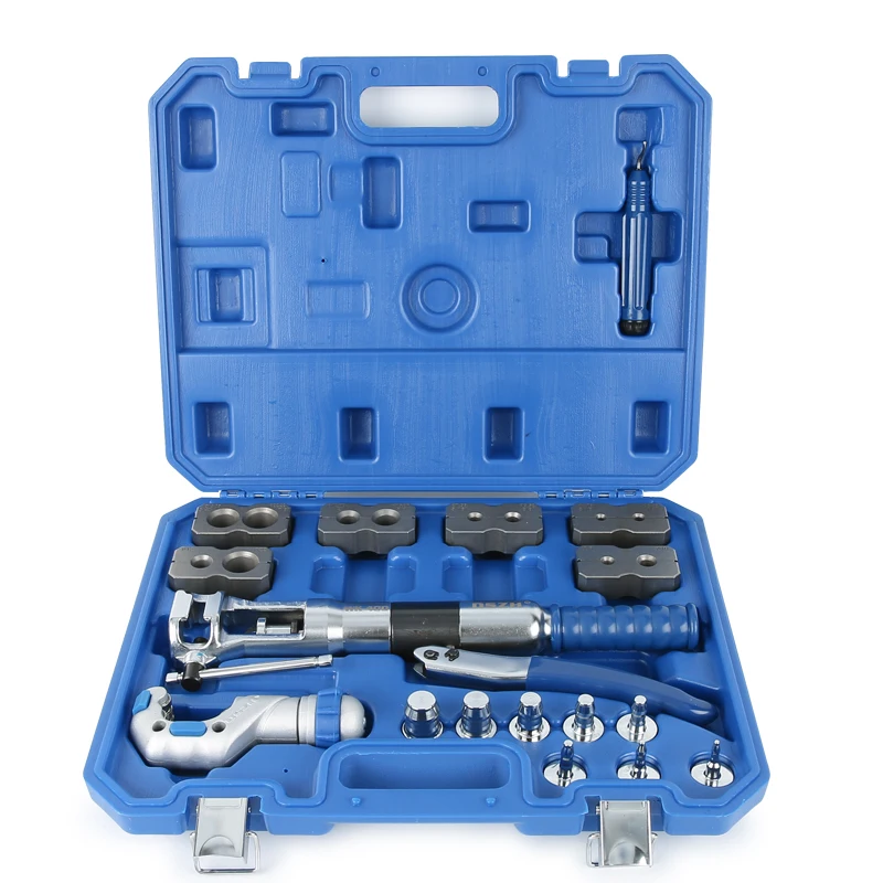 

DSZH WK-400 2 in 1 Hydraulic Tube Expander Flaring Tool Kit for 3/16 1/4 5/16 3/8 1/2 5/8 3/4 7/8 inch HVAC Set