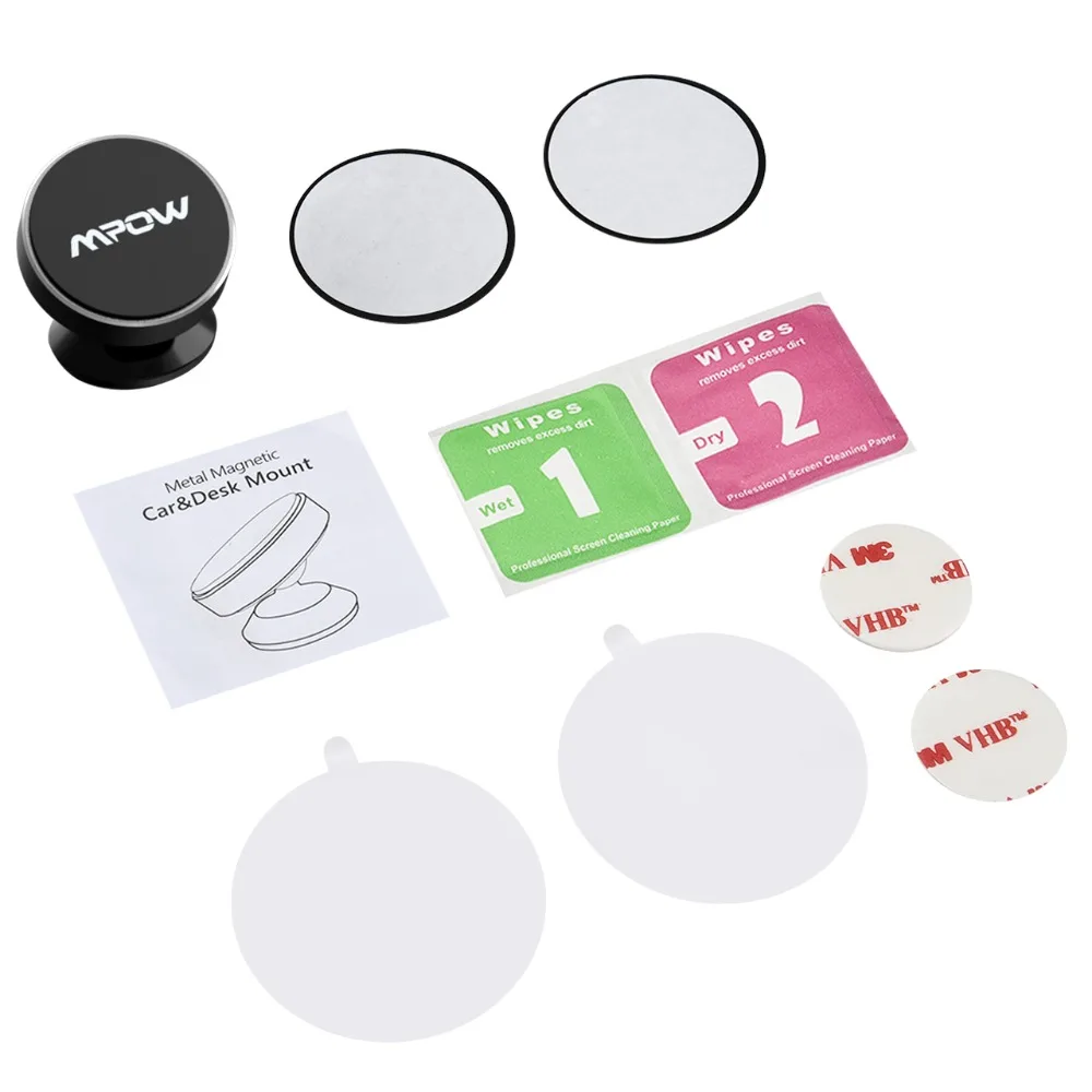 Mpow New Car Phone Holder Magnetic Dashboard Phone Holder Mount Desk Holder Universal Magnetic Cellphone GPS Holder For Car (6)