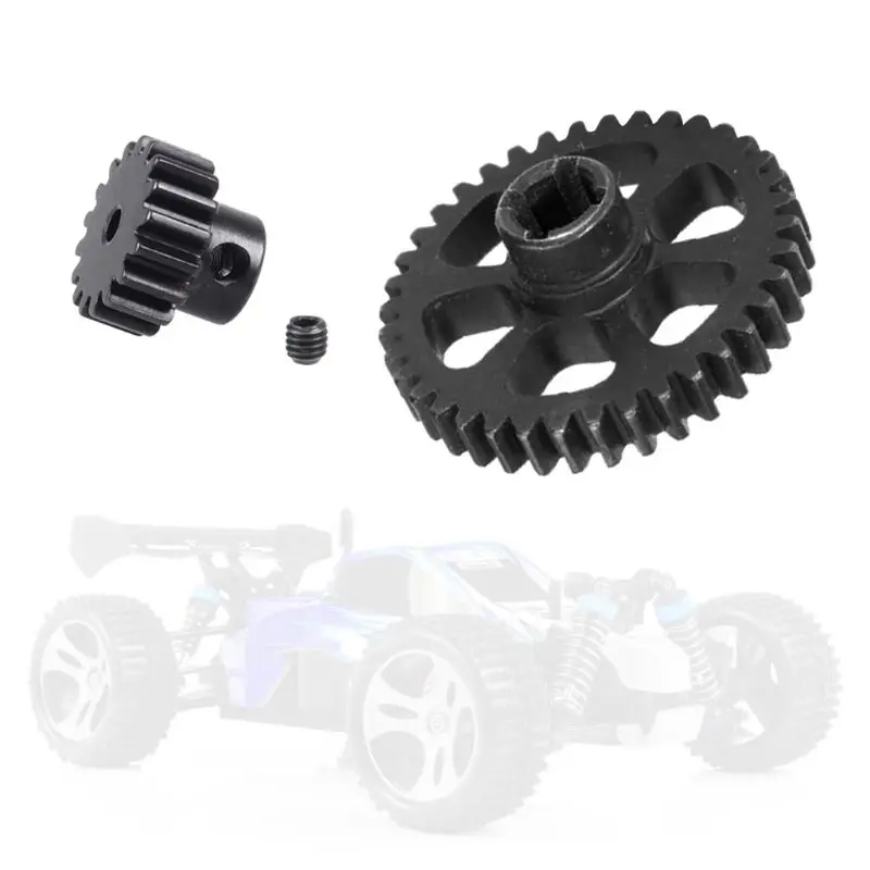 

Metal Reduction Motor Gear metal Diff Main Gear Upgrade Parts for Wltoys A949 A959 A969 A979 K929 RC Car