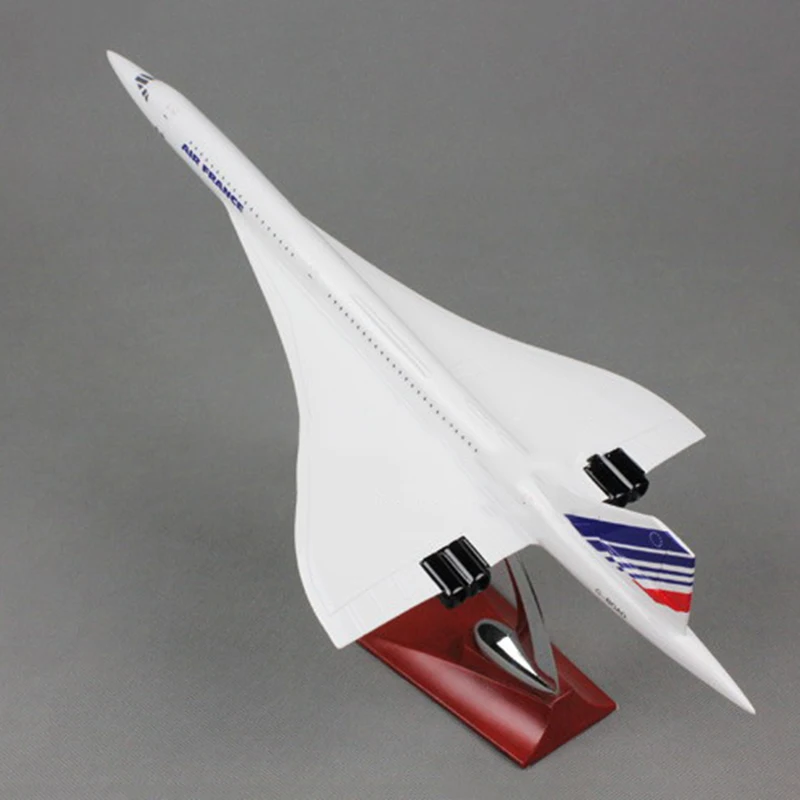 47 см 1:124 самолет Concorde Air Франция британская авиация один пассажирская авиакомпания модель пластиковая Смола самолет для сбора дисплей