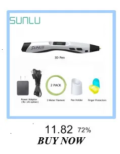 PCL нить 3D печать Ручка 1,75 мм SUNLU 4th поколения 3d принтер ручки одна кнопка управление низкая температура печать подарки