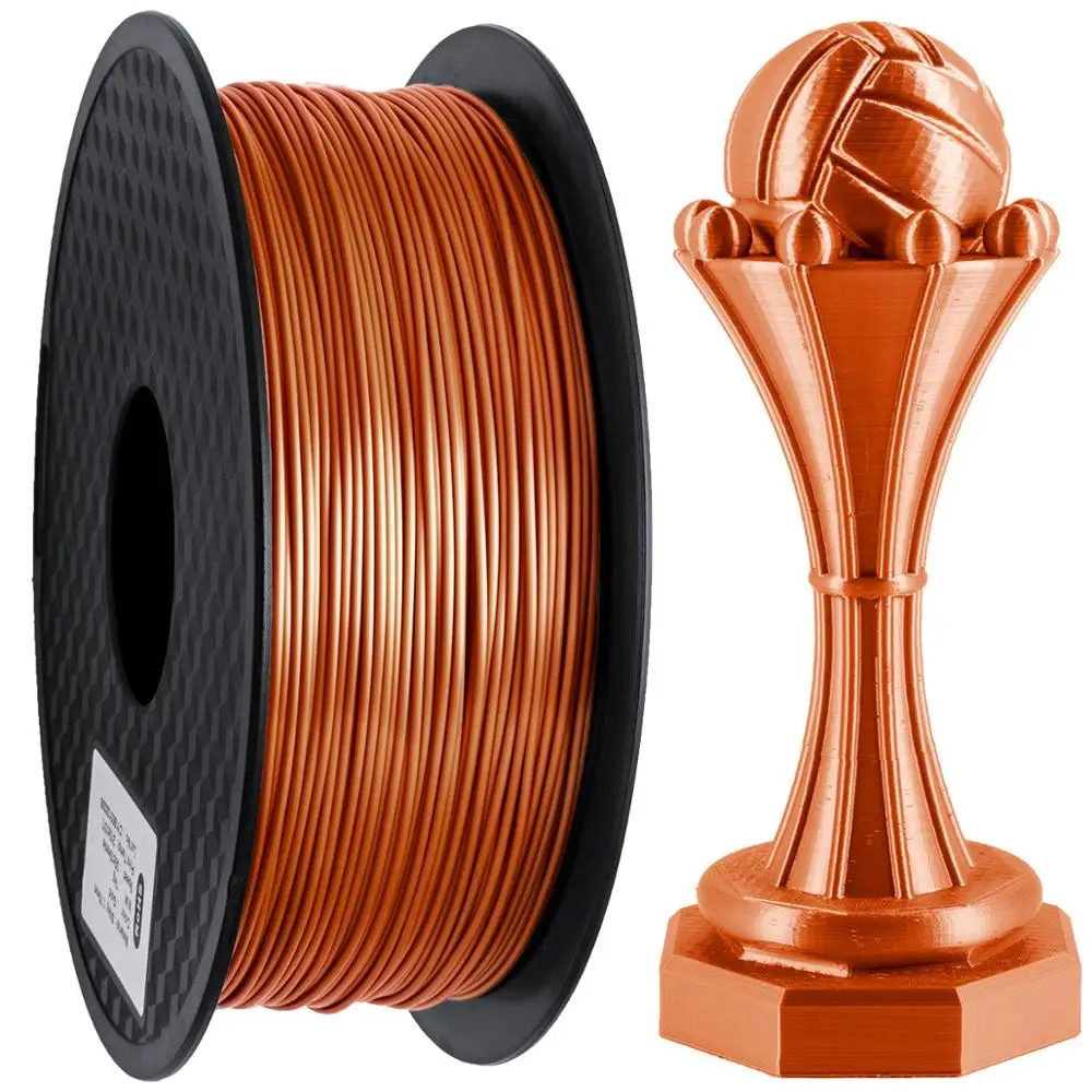 Geeetech Silk Pla Filamento para Impressora 3d 1kg 1.75 mm Armazém Ultramarino - Imagem 3