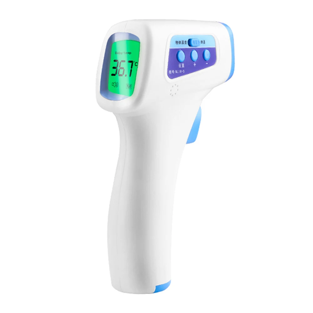 

Digital Thermometer Infrared Baby Adult Forehead Non-contact Infrared Thermometer LCD Backlight Termometro Infravermelh Dropship