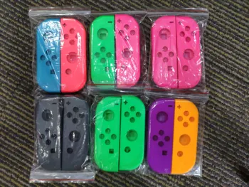 

10Sets Replacement Right Left Joy-Con Housing Shell Case with Middle Frame for Nintend Switch NS JoyCon Controller Shell Cases