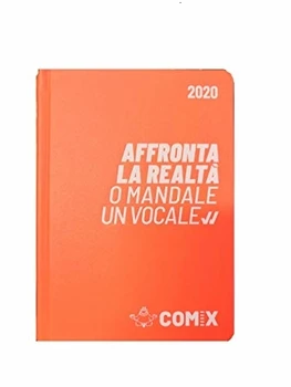 

Franco Panini. Diario Agenda Comix Rosa Salmone 2019/2020 Datato 16 Mesi Standard 18x13 cm + Penna Colorata Omaggio