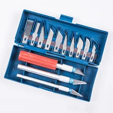 13 в 1 металлическое долото для резьбы по дереву набор инструментов для деревообработки маленький нож для фруктов Набор DIY ручной инструмент