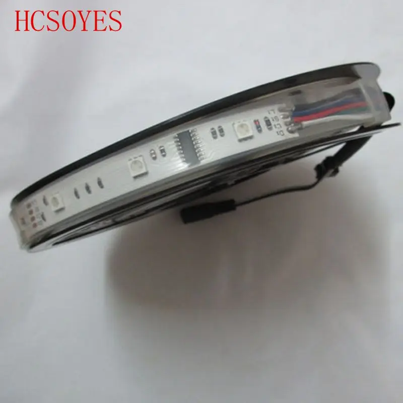 5m RGB Мечта Магия Светодиодные ленты DC12V 6803 IC IP67 водонепроницаемый 5050 SMD 150LED гибкий