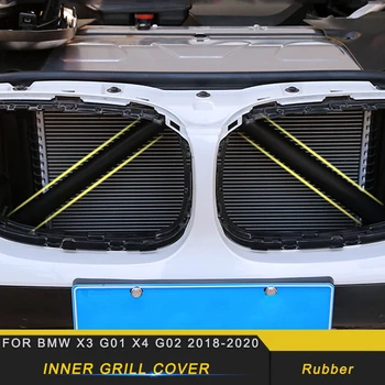 

Car Bracket Interior Accessories Rubber Inner Grill Cover Mount Holder Grille Insert Protector for BMW X3 G01 X4 G02 2018-2020