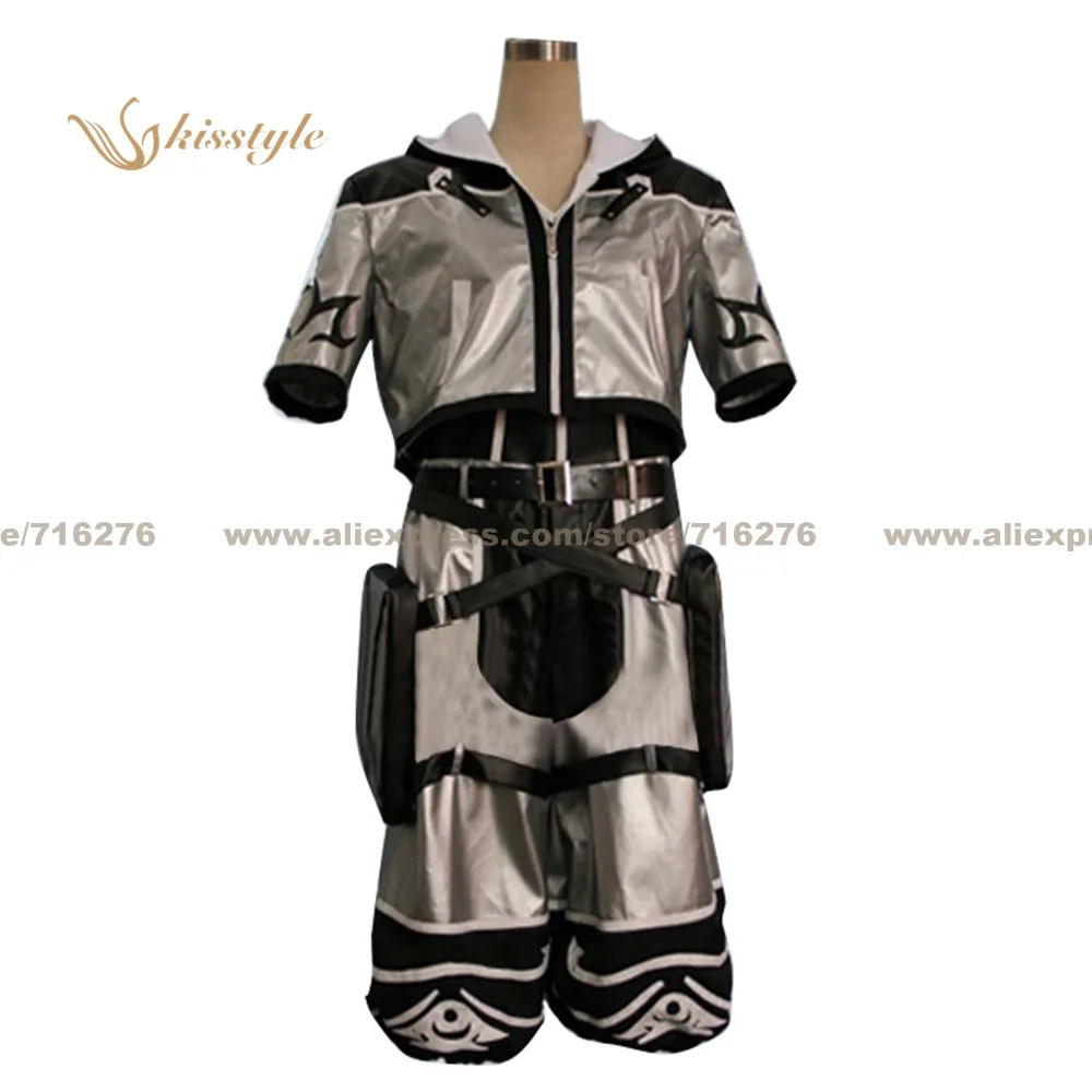 

Kisstyle Fashion Kingdom Hearts Sora Silvery Uniform COS Clothing Cosplay Costume,Customized Accepted