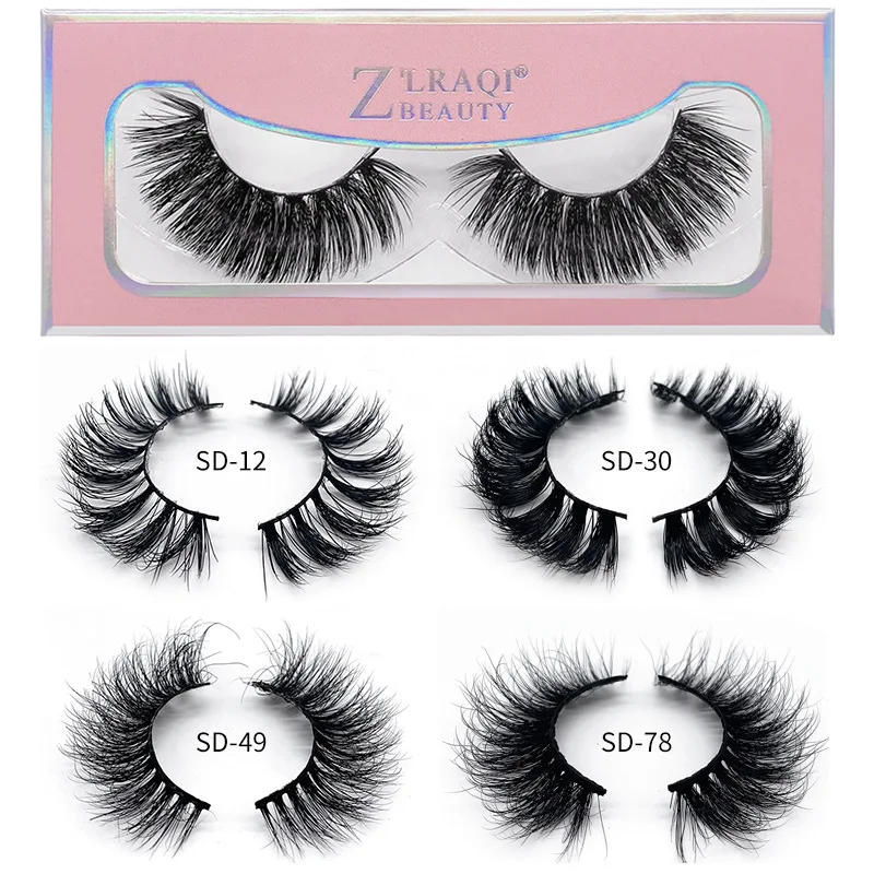 

Mink Eyelashes 100% Cruelty free Handmade 3D Mink Lashes Full Strip Lashes Soft False Eyelashes Makeup Lashes E11