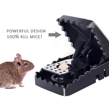 

6 Pack Mouse Rats Trap Catching Plastic Snap Mouse Trap Rodent Killer Reusable Mouse Catcher Bait Rodent Catcher Pest Control