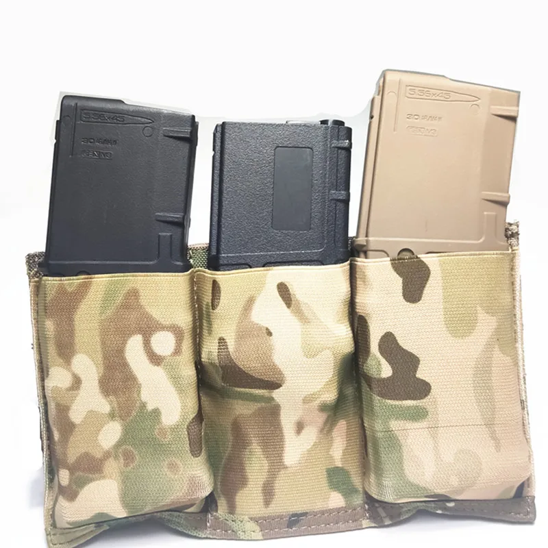 Тройная сумка M4 Mag тактическая Сумка Molle для быстрой перезарядки магазина