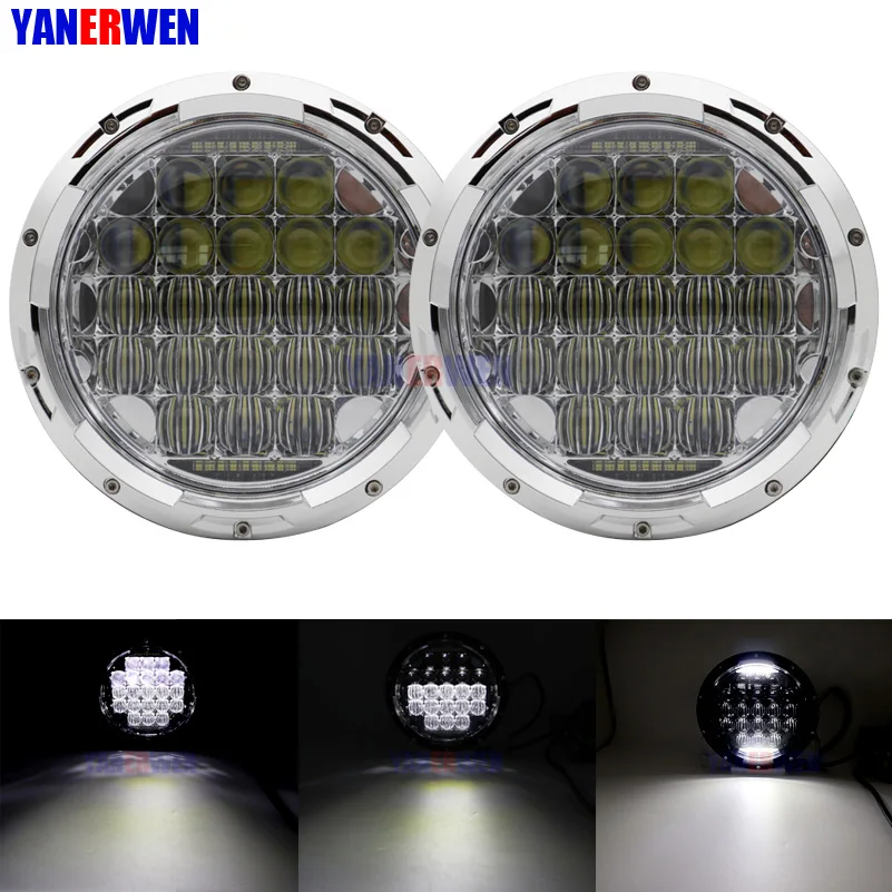 Land Rover Defender 90 110 Led Style Headlight Rear Front Lights 12pcs Led Lamp