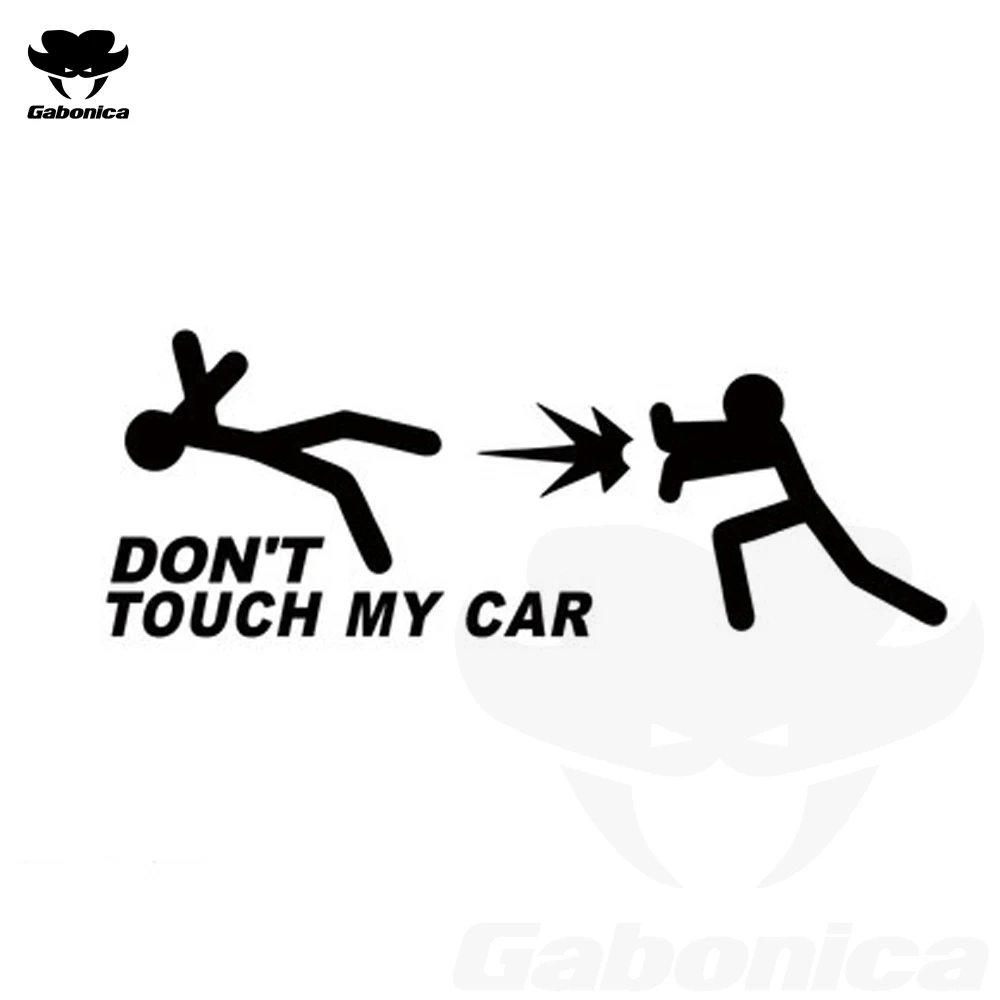 

Креативный текст, наклейка на автомобиль «Don't Touch My Car», Светоотражающая наклейка на автомобиль для Audi BMW Mercedes VW Honda Toyota Renault