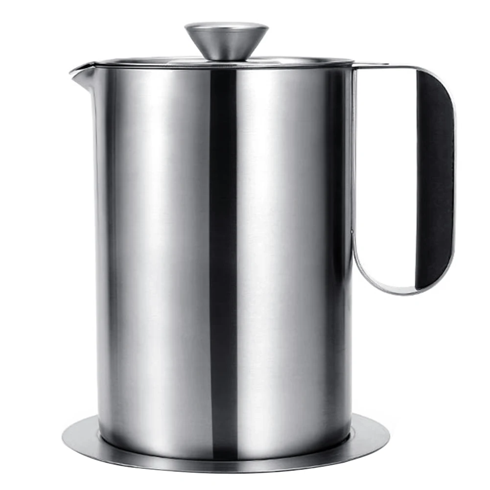 Горячая 1L/1.5L нержавеющая сталь для готовки масла может бутылка контейнер с тонкой сеткой ситечко