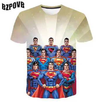 

Superman New Children T Shirts Short Sleeve Popular Hero Print Baby Boy Tee Kids T-Shirt Summer Tops Free Shipping camiseta 14T