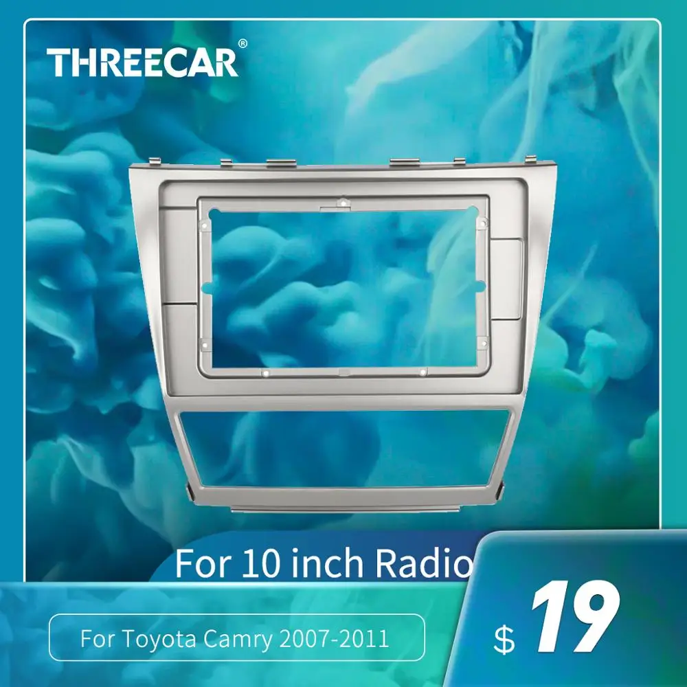 Рамка для приборной панели автомобиля 2Din подходит Toyota Camry 2007 2011 комплект