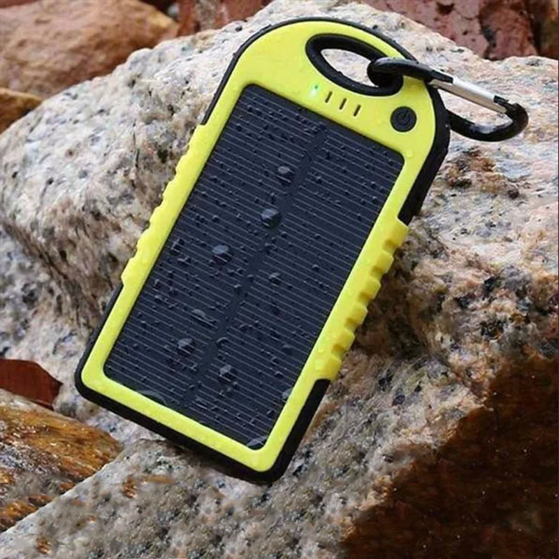 Солнечная батарея 12000 мАч, портативная солнечная панель, двойной USB аккумулятор, зарядное устройство, зарядка, светодиодный аккумулятор, зарядное устройство для iphone5, 6, 7, 8 X