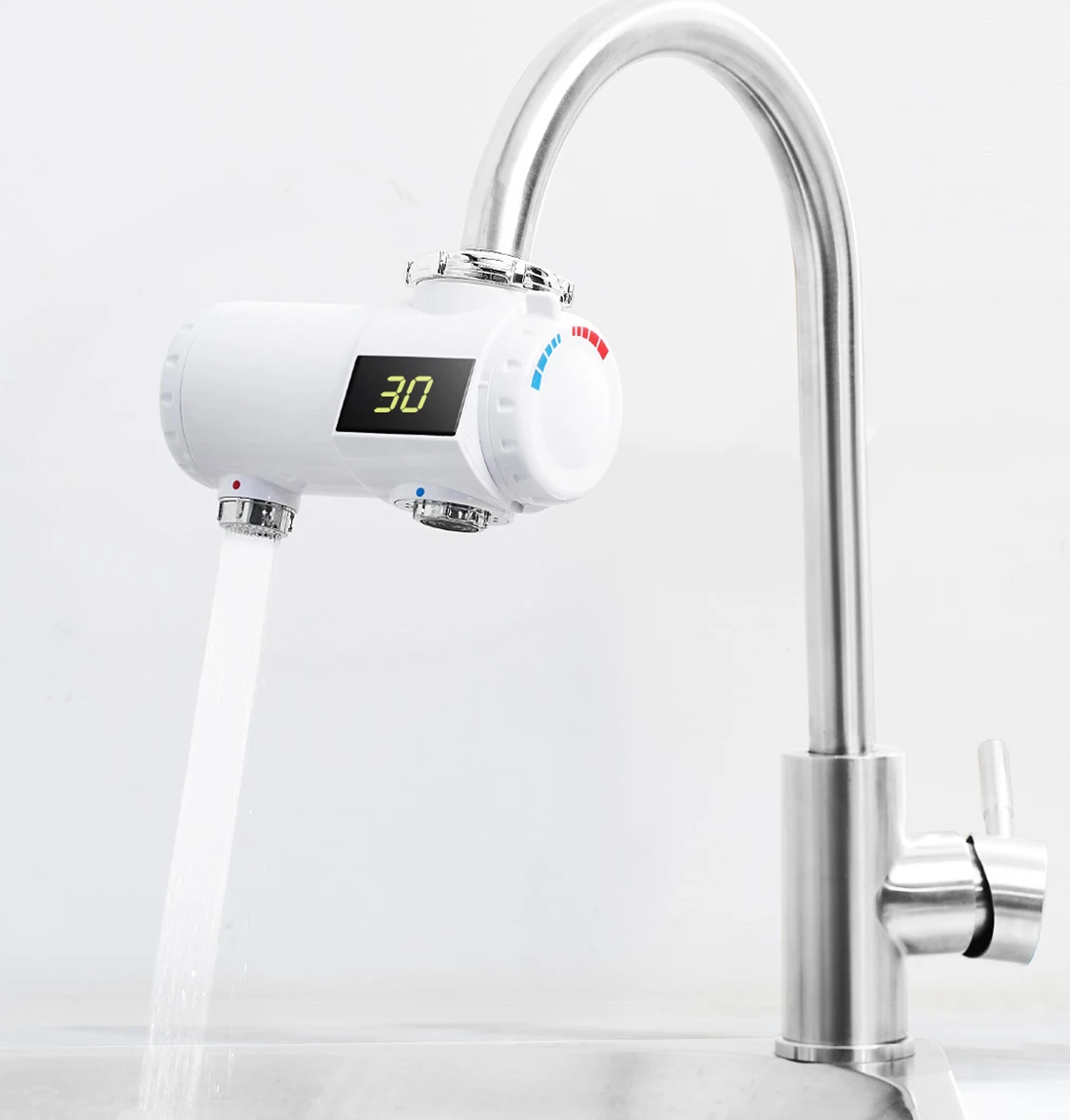 Xiaomi Mijia Youpin Xiaoda мгновенный кран белый удобная установка мгновенный горячий 5 Защита IPX4 водонепроницаемый рейтинг