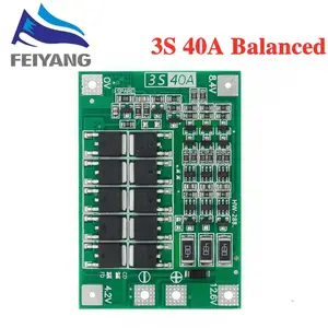 Image 3 - 4S 40A Li ion Lithium Battery 18650 Charger PCB BMS Protection Board with Balance For Drill Motor 14.8V 16.8V Lipo Cell Module