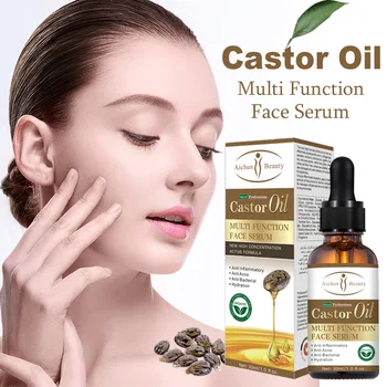 

Face serum Castor Oil Natural Hair Growth Eyebrow Enhancer Serum Lash Lift Castor Organic Eyelash Growth Essential Oi