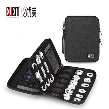 

BUBM Universal Gadget Organizer USB Cable Storage Bag Travel Electronic Accessories Pouch Case USB Charger Power Bank HDD Holder