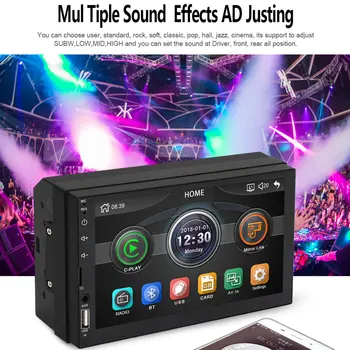

Mobile Internet Auto MP5 Player Radio FM USB Car MP5 Player Automobile Rear View AUX TF MP5 Player