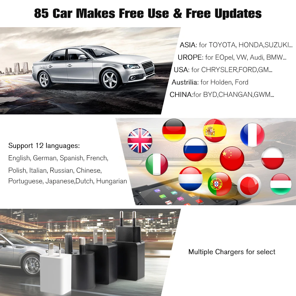 NEXPEAK K1 Pro OBD2 Car Diagnostic Scanner Tool for Auto ABS Airbag Oil EPB DPF Reset Obd 2 Bluetooth All System Car Diagnostics