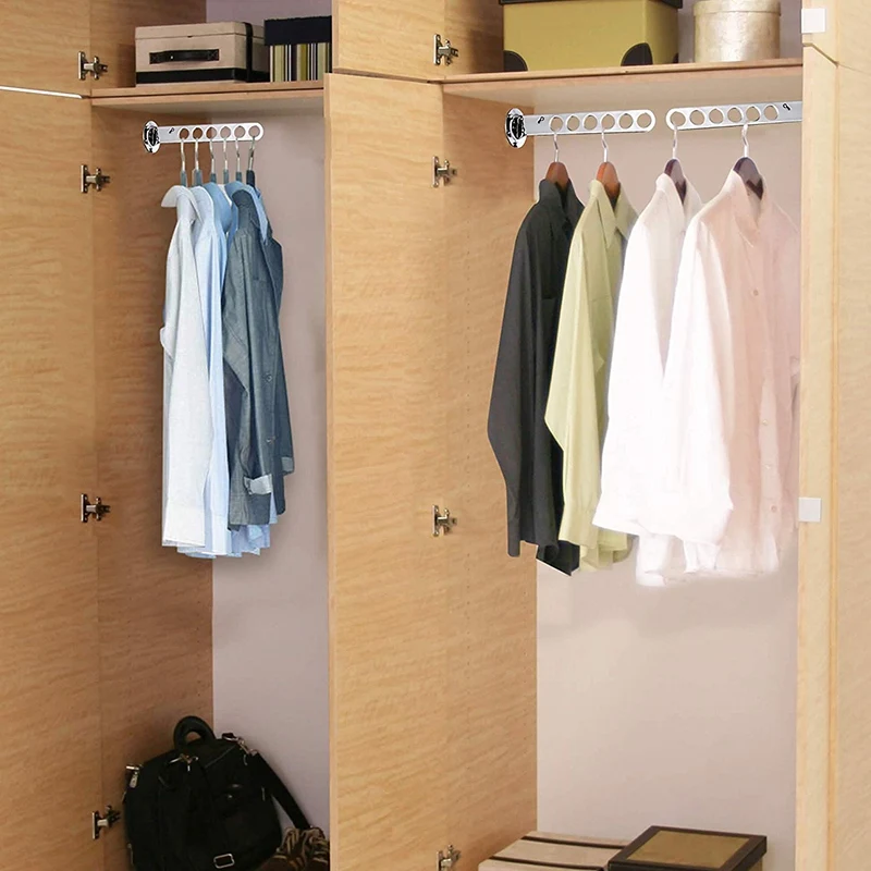 Wall Mount Clothes Hanger Rack Chrome Wall Clothes Hanger Clothes Hook Laundry Hangers Wall Mount Coat Rack 2 Pack