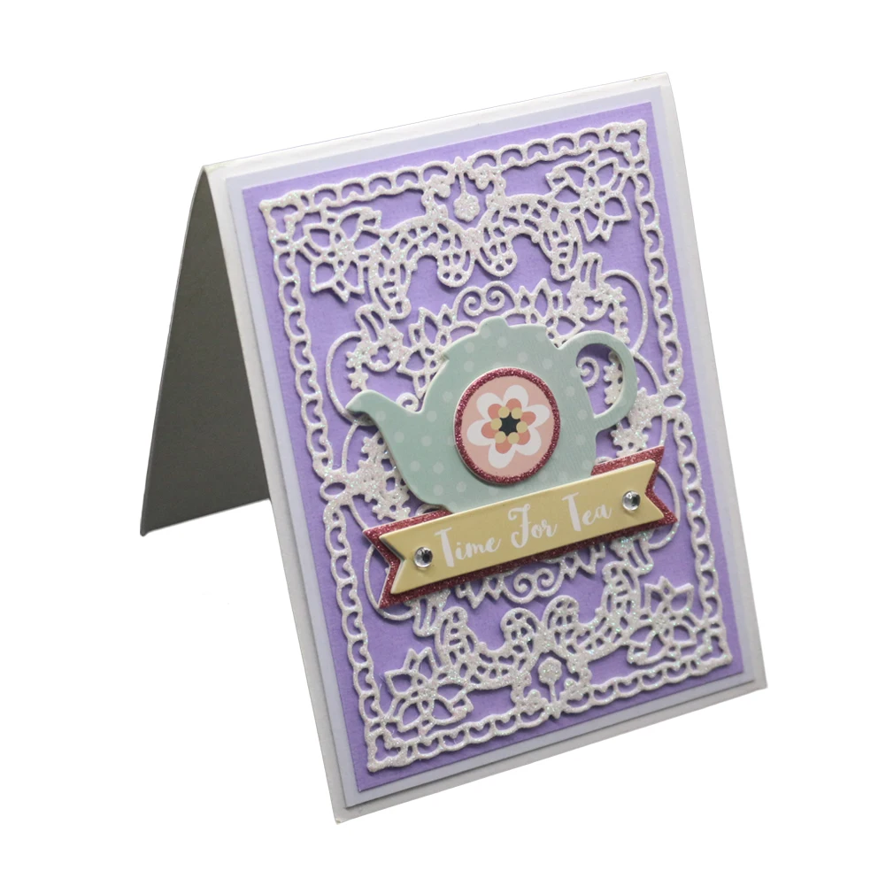  Cutting Dies Irregular / creative background / invitation lace/envelope lace envelope DIY frame cut - 4000070255085