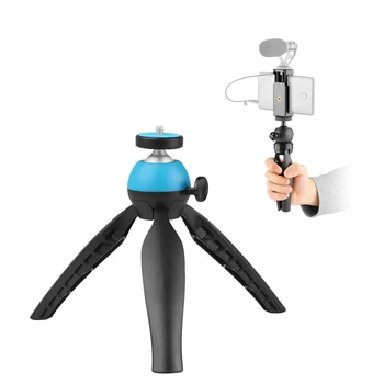 

Vlog Camera Mini Tabletop Tripod Stand Handle Grip for Sony ZV-1 RX100 VII A6000 A6100 A6300 A6400 A7 for Mirrorless Smartphone