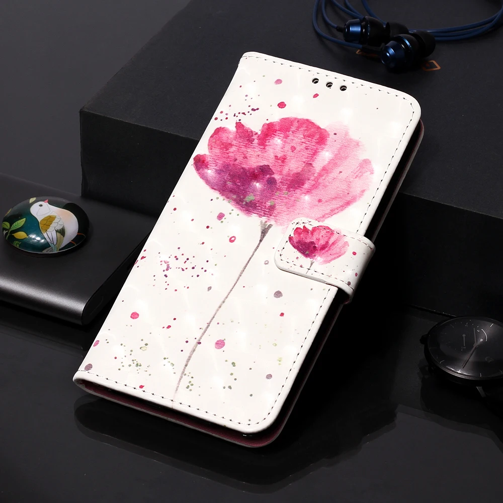Милый 3D кожаный чехол с откидной крышкой для Xiaomi Redmi 5 Plus 4A 6 6A 7A S2 K20 Pro Note 5 7 4 4X глобальной версии Pro 5A лучший кошелек Чехол - Цвет: 05